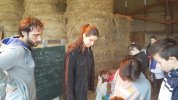 Mauve Ménard accueille les élèves dans sa ferme.